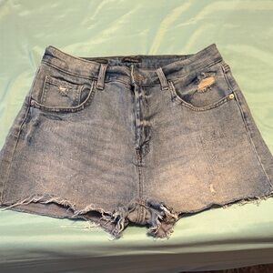 Wild Fable Light Blue Distressed Jean Shorts